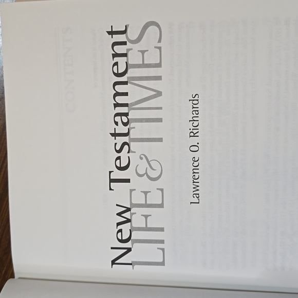 New Testament Life & Times Lawrence O. Richards - Picture 3 of 7